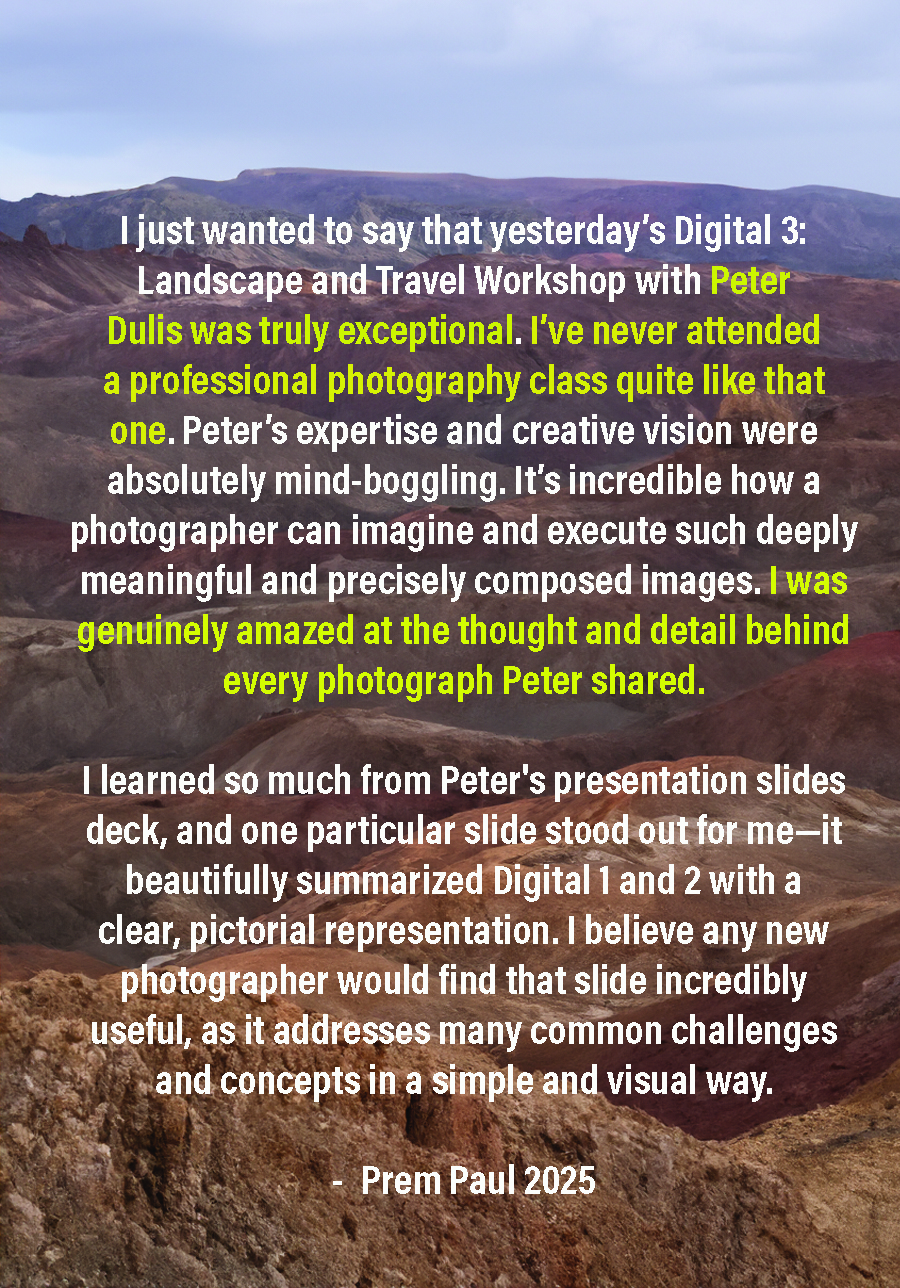 Peter Dulis Testimonial