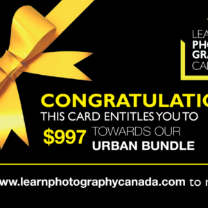Gift Certificate – Urban Explorer Bundle