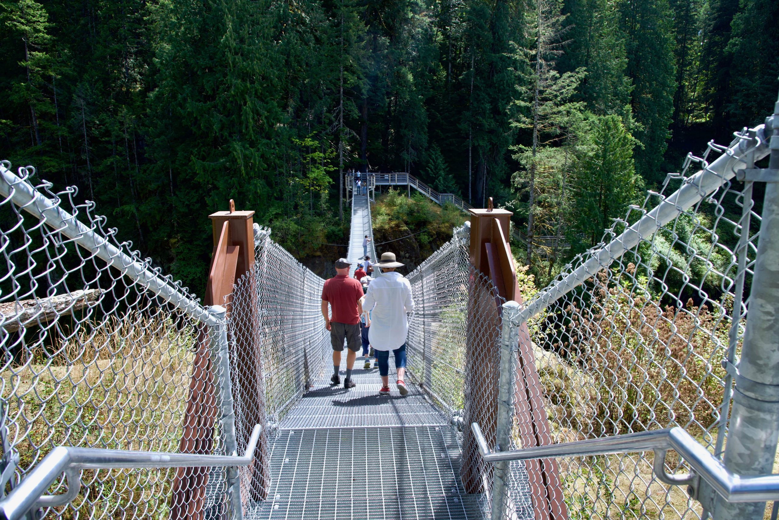 Elk Falls Suspension Bridge Campbell River