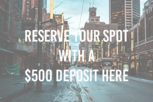 Deposit for Street Stories:  A Vancouver Photography Escape 